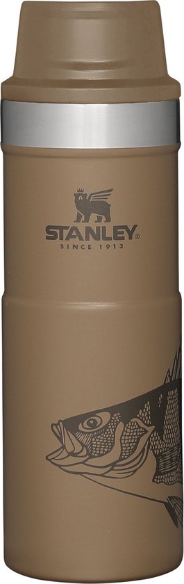 Tasse de voyage Stanley Trigger Action noir mat 0,25 L