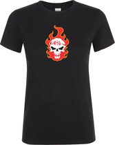 Klere-Zooi - Metal Skull - Dames T-Shirt - S