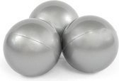 Ballenbak ballen | Extensso® | 50 stuks | Zilver | 7cm | Ballenbakballen | Ballenbadballen | Ball Pit | ball pit balls