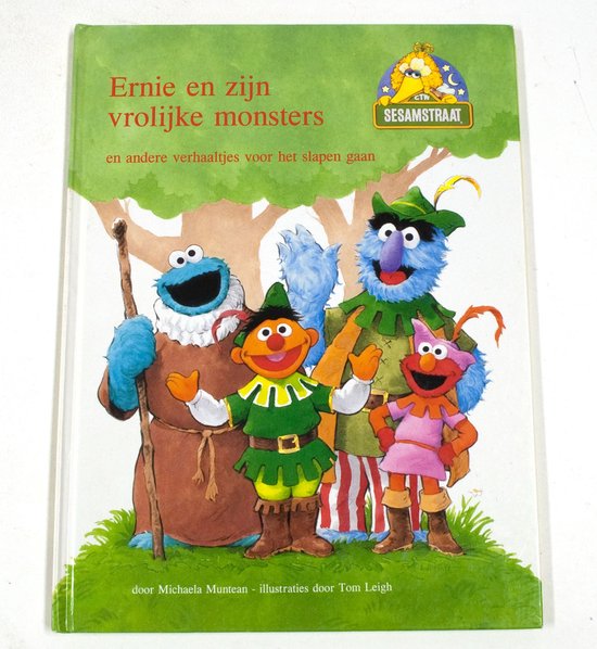 Ernie en zijn vrolijke monsters - Sesamstraat, Michaela Muntean |  9789039700433 | Boeken | bol.com