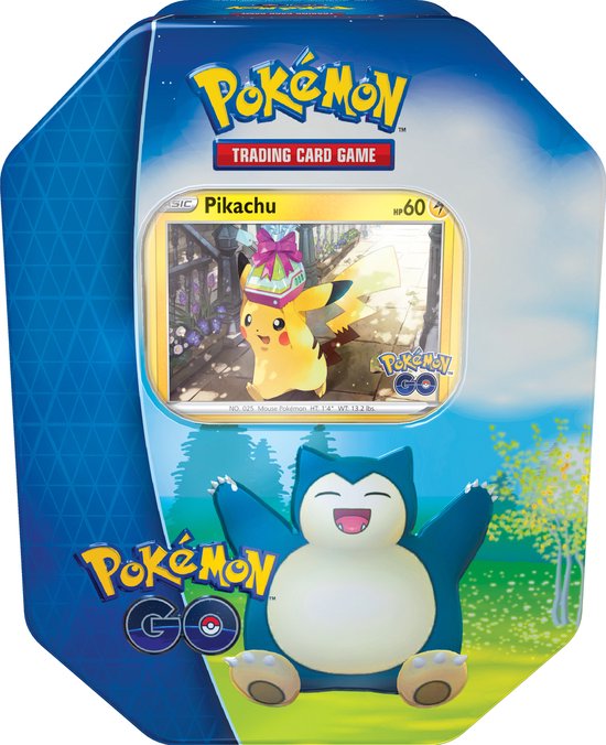 Afbeelding van het spel Pokémon Go Gift Tin - Snorlax - Pokémon Kaarten