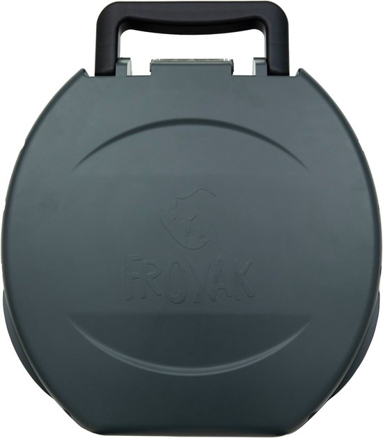 Toilette De Camping Pliable Portable - Pour Extérieur/intérieur - Acier Inoxydable - Hygiénique Et Pratique