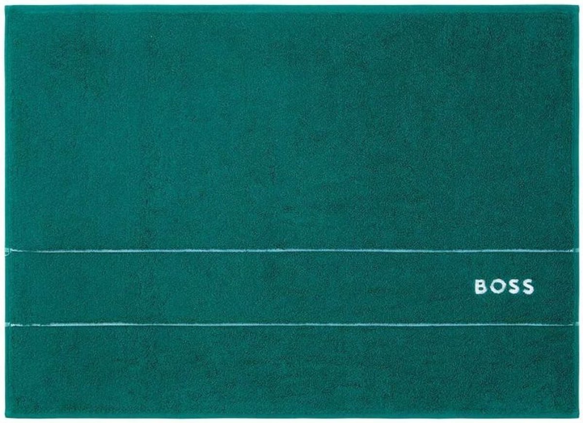 Hugo Boss badmat - Plain - Everglade - 50x70 cm