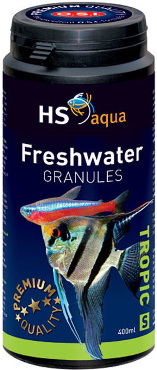 HS Aqua Freshwater Granules S - 400ML - Aquariumvoer