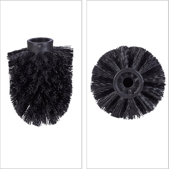Badkamer WC-borstelkop, WC-borstel Vervangende Kop Universele Schroefdraad Toiletborstelkop Antibacterieel En Gemakkelijk Schoon Te Maken-15mm Schoonmaak Spullen (Color : 6Pieces