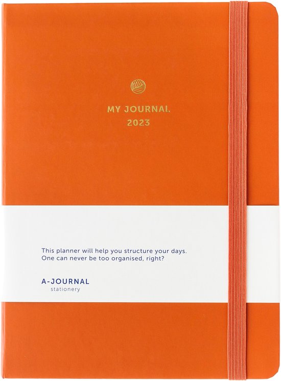 A-journal My Journal Agenda - 2023 - Terracotta - A5