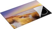 Chefcare Inductie Beschermer Strand en Zee met Zonsondergang - 85x55 cm - Afdekplaat Inductie - Kookplaat Beschermer - Inductie Mat