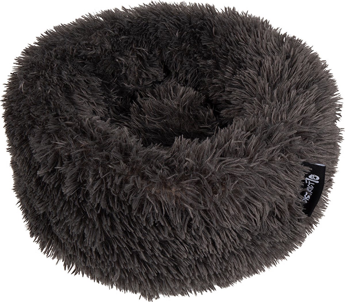 District 70 Fuzz - Fluffy hondenmand - Donker Grijs