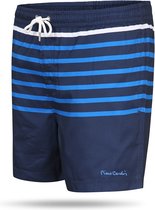 Pierre Cardin - Heren Zwembroeken Swim Short Stripe - Blauw - Maat S