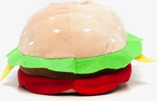 Thu!s heren hamburger pantoffels - Beige - Maat 44/45 - Sloffen | bol.com