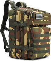 Sac à dos militaire - 45L - Camouflage - Tassen tactiques militaires pour hommes - Pour la chasse - Pour le trekking - Sac à dos - Imperméable - Sac anti-insectes - Camouflage