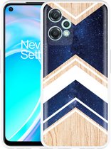 OnePlus Nord CE2 Lite Hoesje Space wood - Designed by Cazy