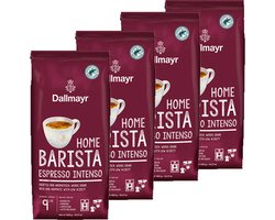 Dallmayr Home Barista Espresso Intenso - koffiebonen - 4 x 1 kilo