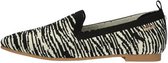 La Strada Knitted loafer zebra dames - maat 40