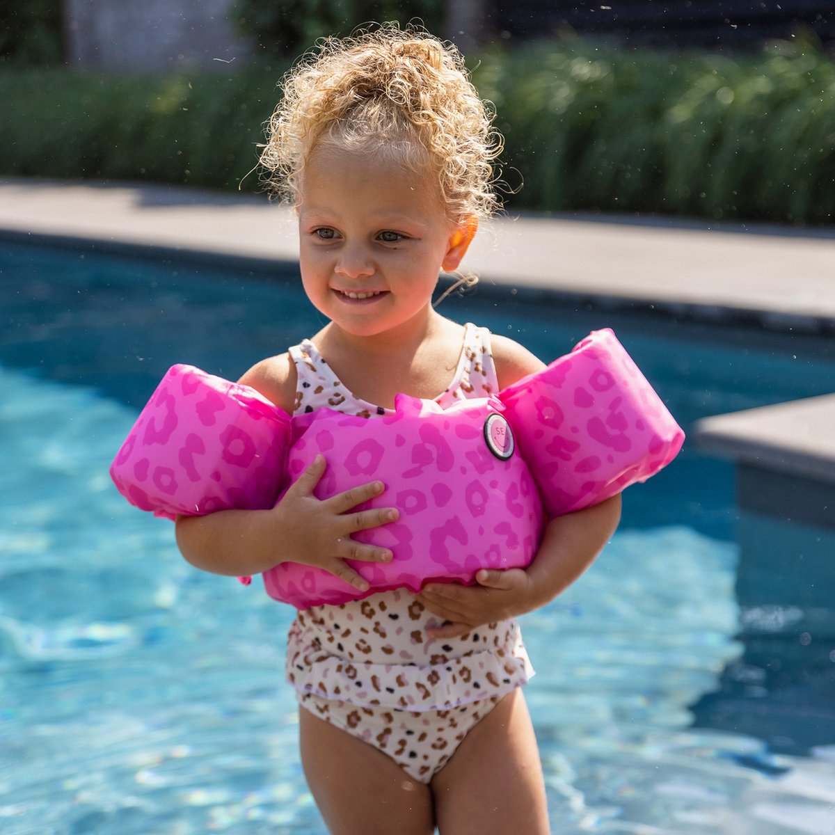 Swim Essentials Puddle Jumper - Roze - Leopard - 2/6 Jaar — afbeelding 18