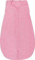 Baby zomerslaapzak roze - 90 CM - 100% katoen - Halsbeschermer - Fillikid
