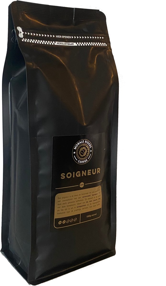 Morale Riders Soigneur - Koffiebonen - Yellow bourbon - premium kwaliteit - moraal koffie