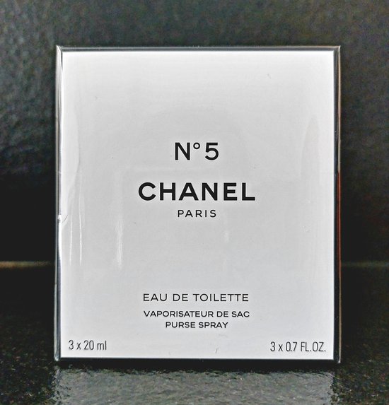 Chanel N°5 Twist and Spray - 3 x 20 ml - eau de toilette - 1 hervulbare spray + 2 navullingen - Chanel