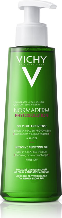 Vichy Normaderm Phytosolution Purifying Cleansing Gel gel nettoyant visage  200 ml Unisexe | bol.
