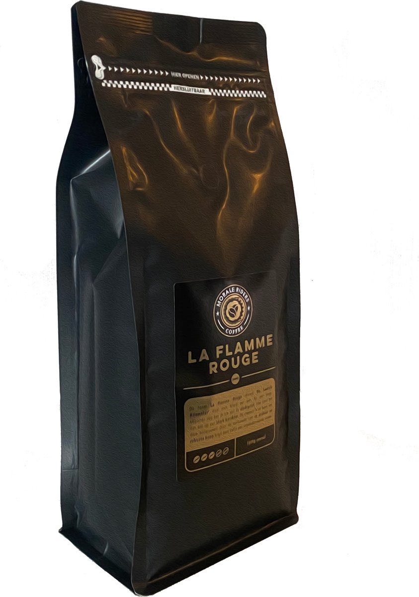 Morale Riders - La Flamme Rouge - koffiebonen - medium gebrand - premium kwaliteit - moraal koffie