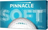 Pinnacle Soft Golfballen 15 stuks wit
