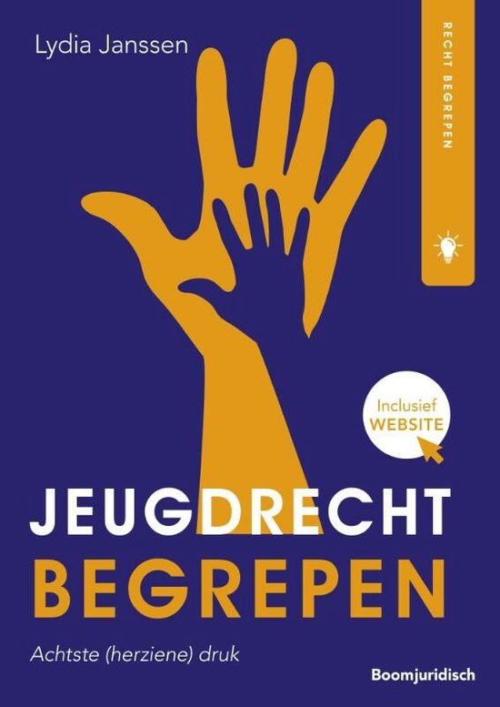 Boek cover Recht begrepen  -   Jeugdrecht begrepen van Lydia Janssen (Paperback)