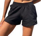 Sport short dames - Korte broek dames - Shorts - Zwart - Broeken - Zomerbroeken - Sweatpants - XL