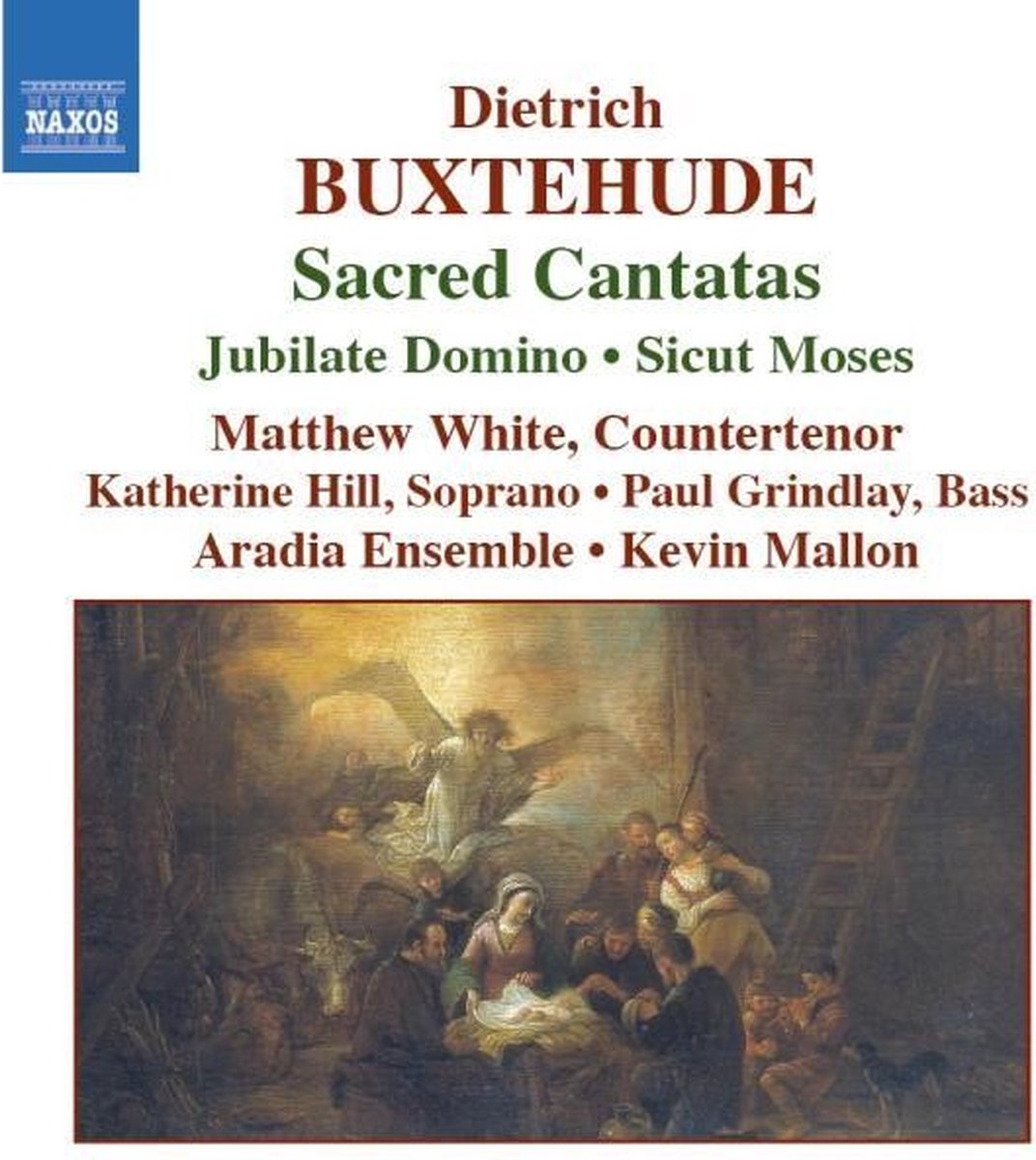 Matthew White, Katherine Hill, Paul Grindlay - Buxtehude: Sacred Cantatas (CD)