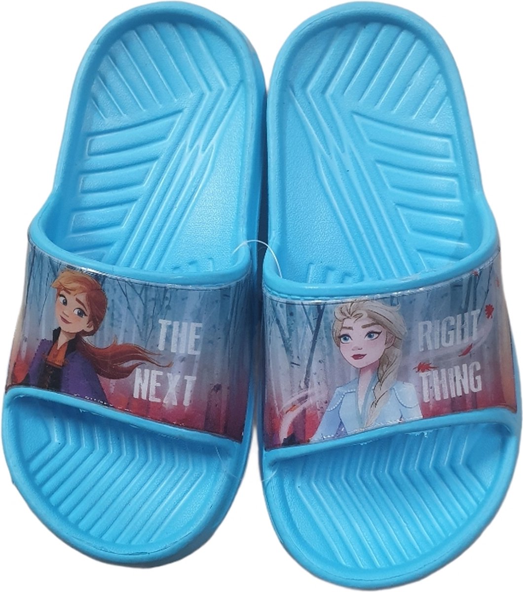 Disney Frozen slippers - blauw - maat 29/30