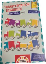 Educa  Domino voertuigen 28 delig - fun and learn