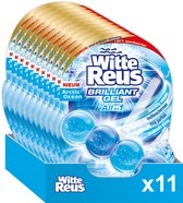 Witte Reus Brilliant Gel Allin1 Toiletblok - Arctic Ocean - WC Blokjes Voordeelverpakking - 11 Stuks