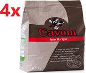 Cavom Compleet - Lam & Rijst - Hondenvoer - 4 x 5kg