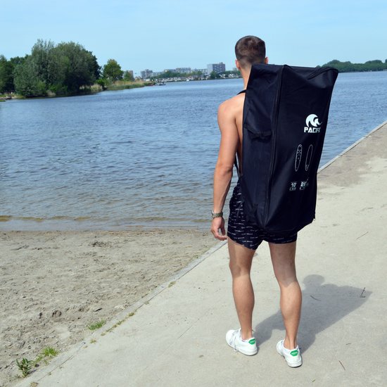 Pacific Special Edition Sup Board met GRATIS Waterproof telefoonhoesje - Extra Stevig - 285 cm - Tot 100 kg - Roze