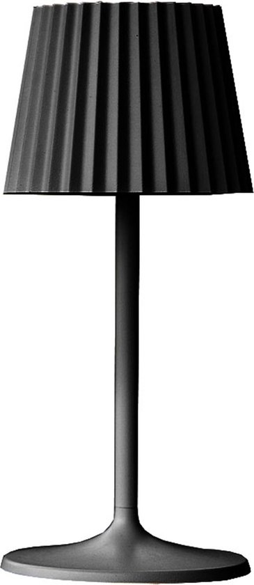 Draadloze LED tafellamp H30CM ABBY BLACK