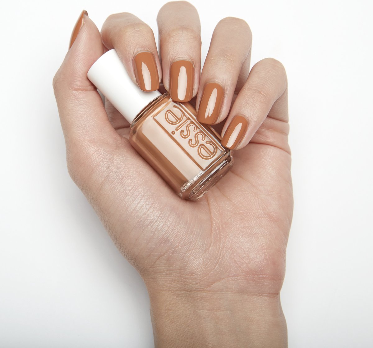 3x Essie Nagellack „On The Bright Cider“ – Je 13,5 Ml, Gleicht Unebenheiten Aus, Cremiger Herbstton