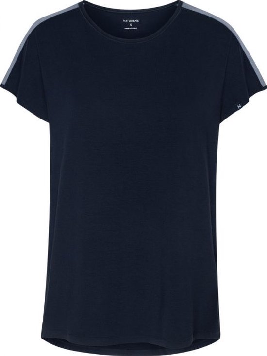 NATURANA - Dames - T-shirt - Donkerblauw - L