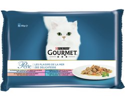 Gourmet Perle  - Vis - Kattenvoer - 4 x 85 g