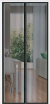 LIVARNO® magnetische vliegengordijn 100 x 220 hordeur insectenhor balkon terras tuin deur raam zwart