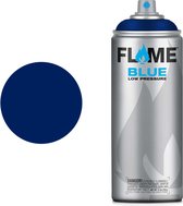 Molotow Flame Blue - Spray Paint - Spuitbus verf - Synthetisch - Lage druk - Matte afwerking - 400 ml - cosmos blue dark