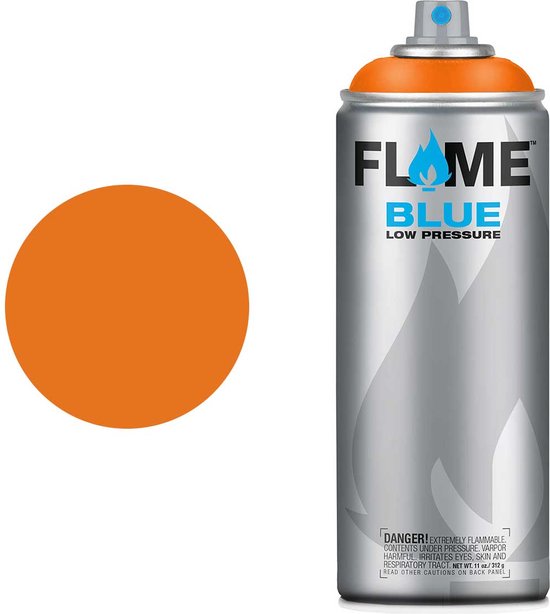  FLAME Blue by Molotow Low-Pressure Matte Graffiti