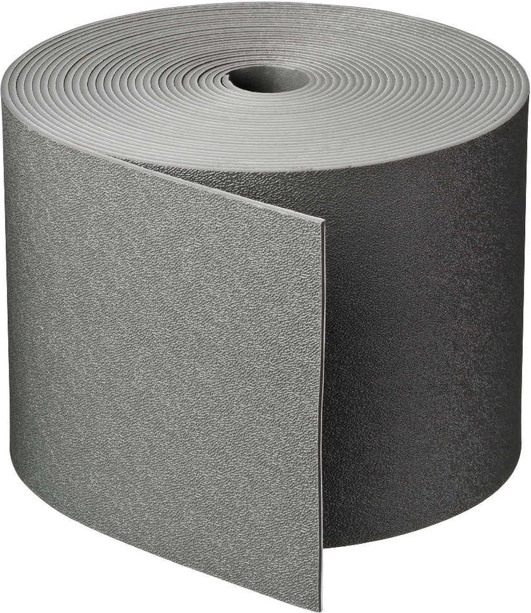 Wovar Borderrand Kunststof Grijs 15 cm hoog | Rol 10 Meter