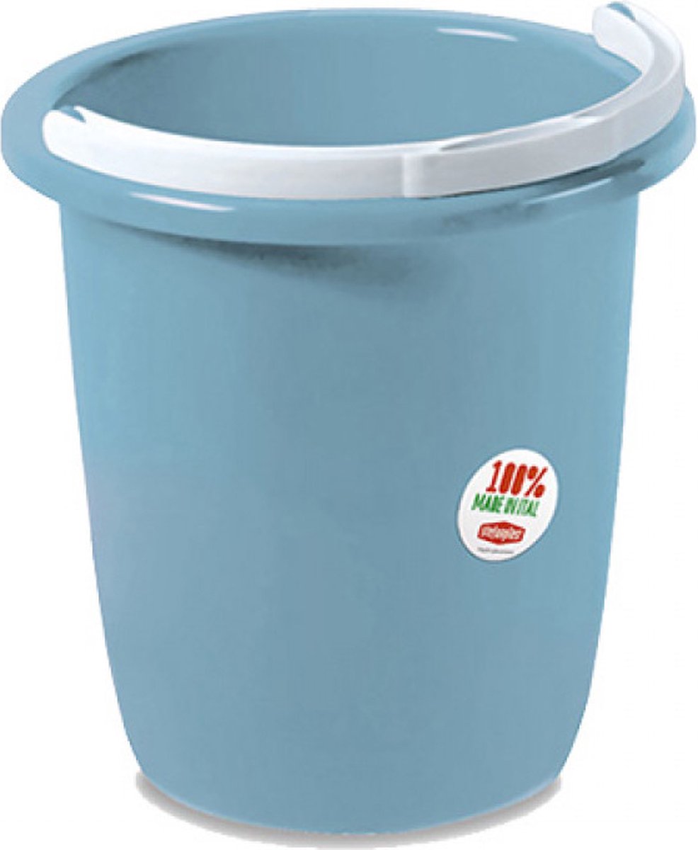 Stefanplast Emmer Rond 10L Blauw