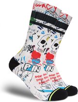 FLINCK Sportsokken - Pain Cave - Maat 39-41 - Unisex - Heren Sokken - Dames Sokken - Naadloze sokken - Crossfit Sokken - Hardloop Sokken - Fitness Sokken - Fietssokken