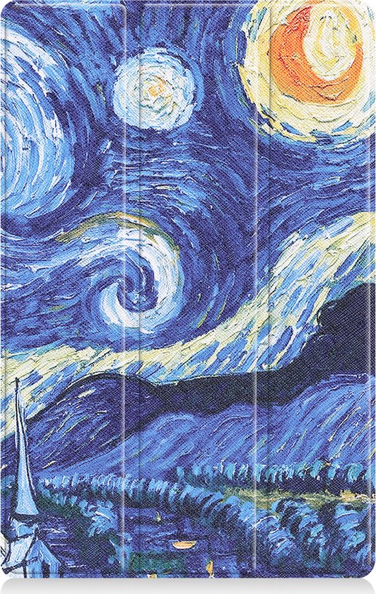 Housse Lenovo Tab P11 Plus avec protection d'écran - Housse Lenovo Tab P11 Plus Starry Sky - Housse Lenovo Tab P11 Plus Book Case avec protection d'écran