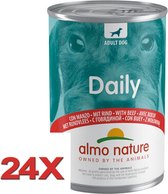 Almo Nature - Nourriture pour chien Dailymenu - Boeuf - 24x400gr