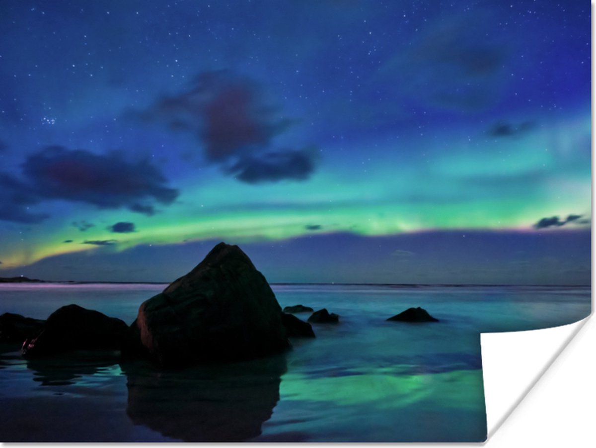 Poster Lucht - Landschap - Aurora - 40x30 cm