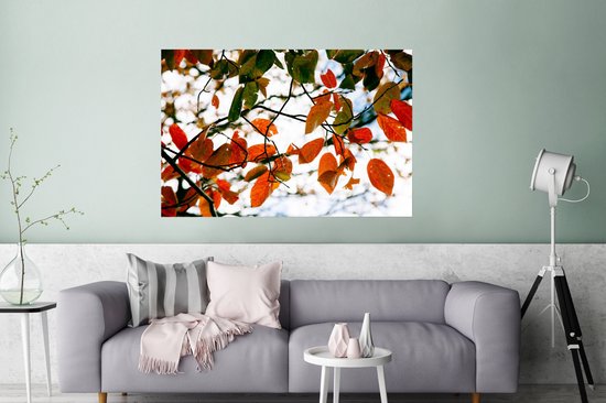 Affiche Automne - Feuilles - Rural - Saisons - 120x80 cm