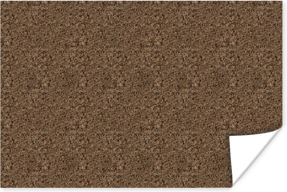 Poster Graniet - Steen - Patroon - 30x20 cm