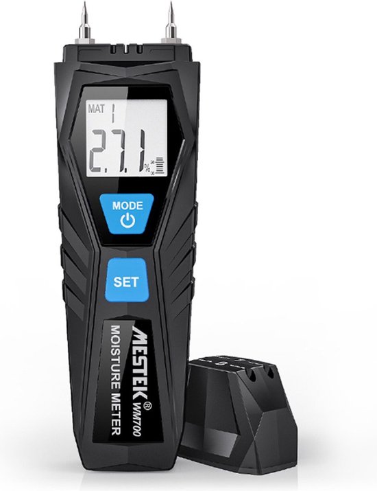 Houtvochtmeter SLIMME SENSOR AS981 Contactloze digitale vochtigheidsmeter Detector voor hout, 2% ~ 70