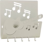 Arti - Mestieri - Lectuurbak - sleutelrek - ivoorkleurig - gitaar - Italiaans - Design - handgemaakt